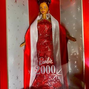 2000 collectors edition African
American Barbie